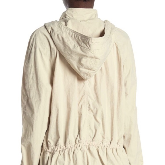 Donna Karan Drawstring Jacket in Stone - Picture 6 of 16